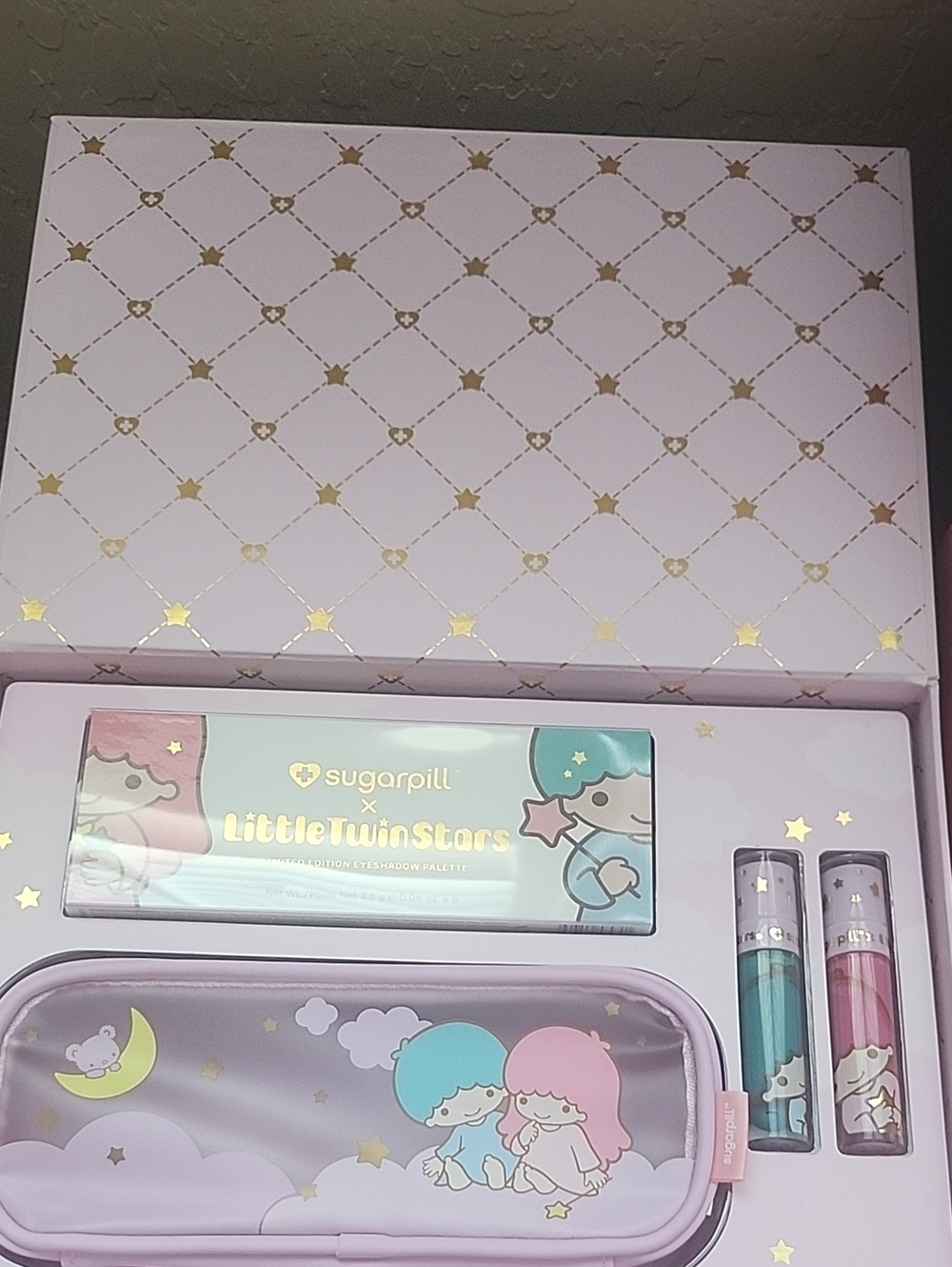 Sugarpill Little Twin Stars Makeup Set — Pastel Pink & Blue